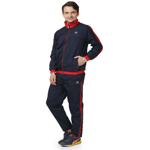 Mens nevy & red tracksuit