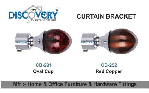 Oval Curtain Bracket