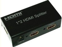 Hdmi splitter splits to 2 output display with full