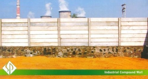 Industrial Compound Wall
