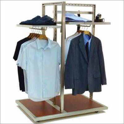 Garments Hanging Shelving Gondola