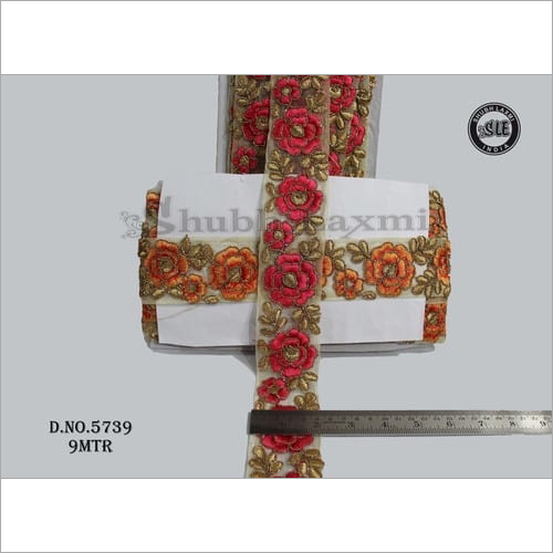 Color Embroidary Lace