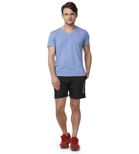 Men's Fancy Shorts - Polyester Material, Plain Pattern, Black & Green Color | Premium Quality, Shrink Proof, Smooth Finish, Cost-Effective