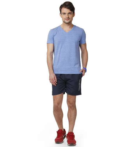 Nevy&Royal Blue Men's Shorts - Polyester, Mid Length, Navy Color | Shrink Proof, Smooth Finish, Quality Tested, Trendy Designs