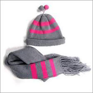 Ladies Muffler and Cap