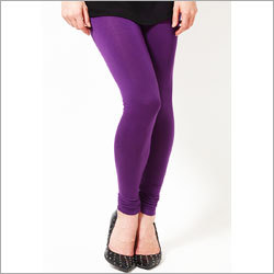 Ladies Plain Viscose Leggings
