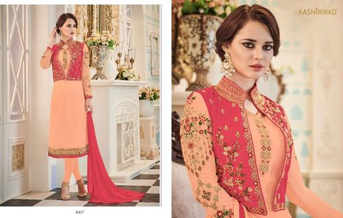 Party Wear Koti Style Suit