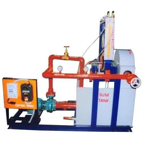 PELTON WHEEL TURBINE TEST RIG - Stainless Steel Nozzle Aluminum Impeller 30 m Head 1 KW Power 350 LPM Discharge Easy Operation Efficiency Testing