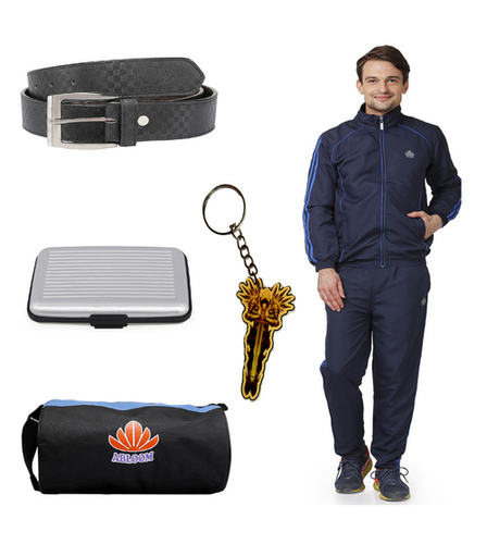 Navy Blue Men'S Track Suit Combo (Nevy&Royalblue)