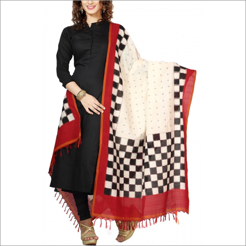 Ladies Pochampally Ikkat Dupatta