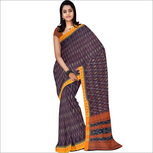 Ladies Pochampally Ikat Cotton Sarees