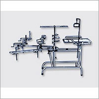 Orthopedic Examination Table - MS Tubes Frame SS Top | Adjustable Backrest Pelvic Rest Footrest Limb Adjustment Rust-Resistant