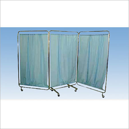 Bedscreen,hospital,on castors
