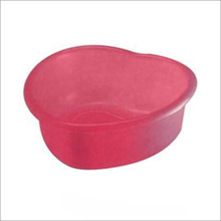 Red Plastic Bowl