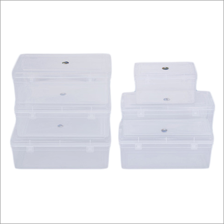 White Clear Plastic Container
