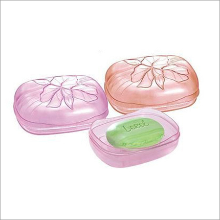 Soap Case - Plastic Material, 115 X 75 Mm Size, Soft Pink Color | Lightweight 10-30 Grams Design