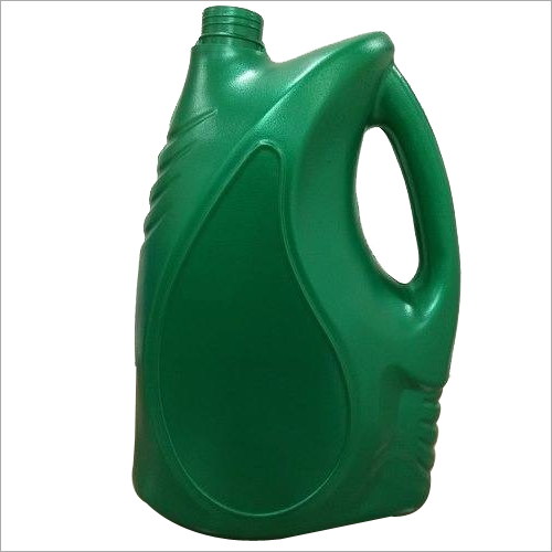 Green Automobile Lubricant Oil Bottle