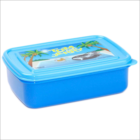 Sky Blue Kids Plastic Lunch Box