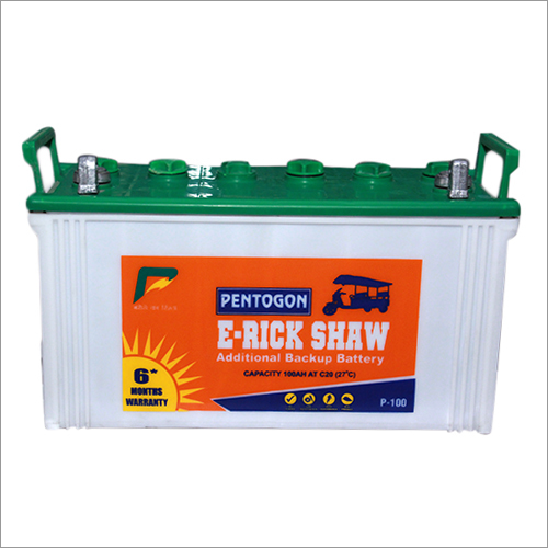 100AH E-Rickshaw Battery