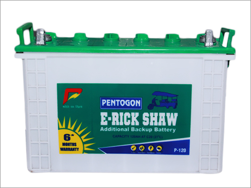 120AH E-Rickshaw Battery