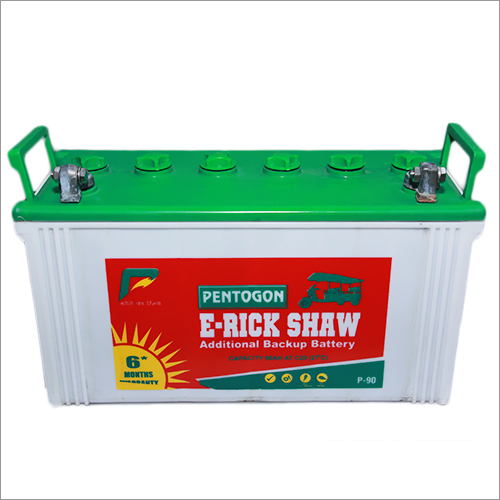 90AH E-Rickshaw Battery