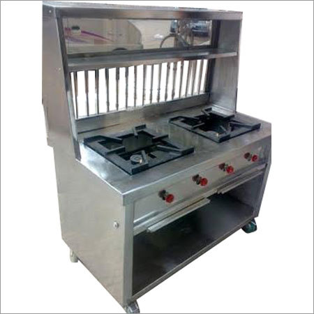 Stainless Steel Double Gas Burner