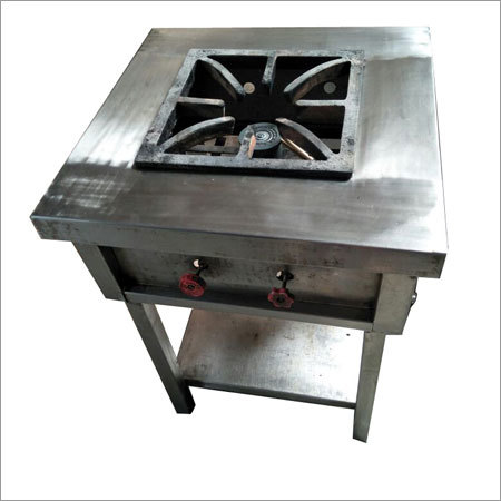 SS Single Burner Cooking Range