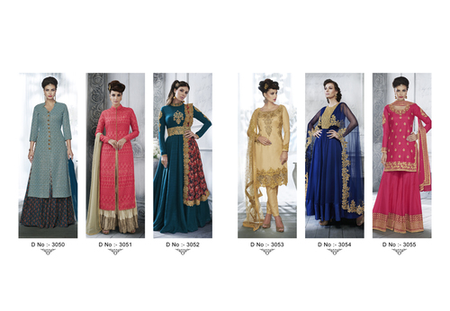 Nakkashi Lunching New Designer Salwar Suit Catalog Enchanting 3050 To 3055 Series