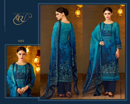 Pashmina Straight Salwar Kameez