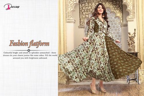 ROYAL RAYON PRINTED KURTI