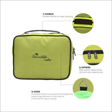 Green Toiletry Bag