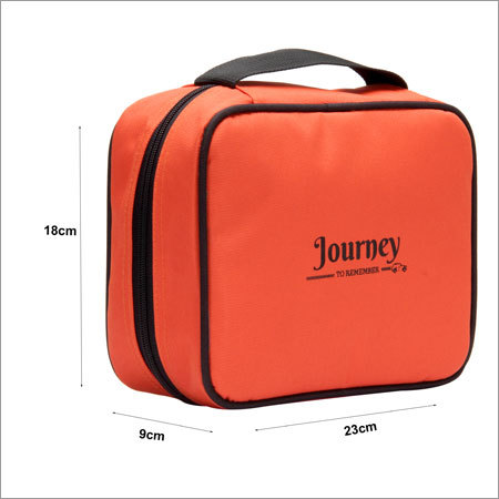 Orange Toiletry Bag