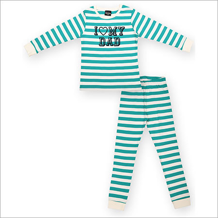 Girls Nightwear Dad Green