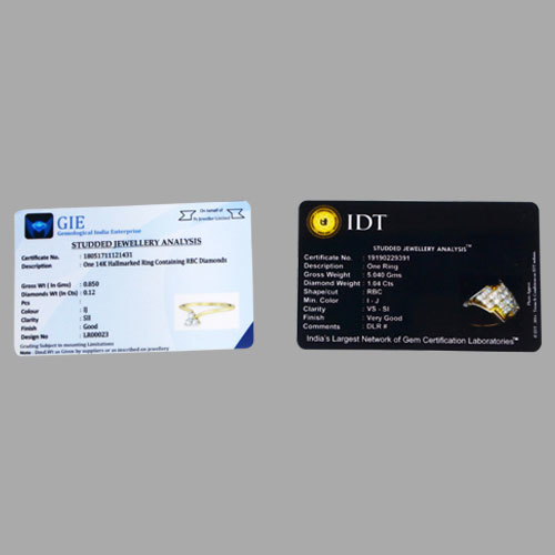 Certificate Card