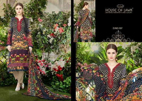 COTTON PRINTED DRESS MATERIALS