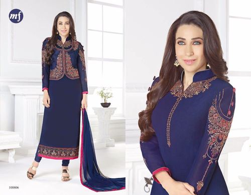 Churidar Salwar Suit With Koti Style