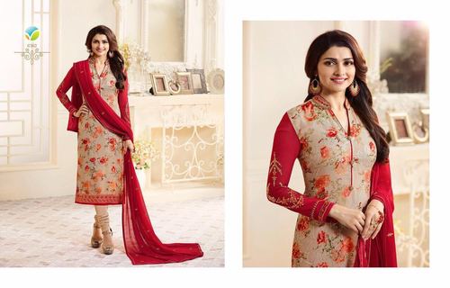 Digital Print Churidar Salwar Suit