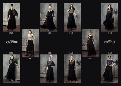 Eternal Lunching New Long Designer Kurtis The Black Stage Vol - 2, 460 to 469 Series Eternal Lunching New Long Designer Kurtis The Black Stage Vol - 2, 460 to 469 Series