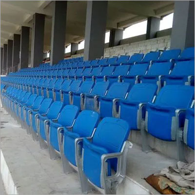 Blue Hdpe Stadium Chairs