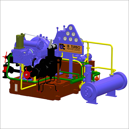 Multistage Back Pressure Turbines - Metal and Plastic Build, Analog and Digital Display | High Efficiency with Strong Back-Pressure for Process Demands