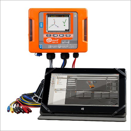Voltage Tester - Plastic & Metal, Standard Size, Orange & Black | 7 kg Weight, High Accuracy for Insulation & Leakage Testing