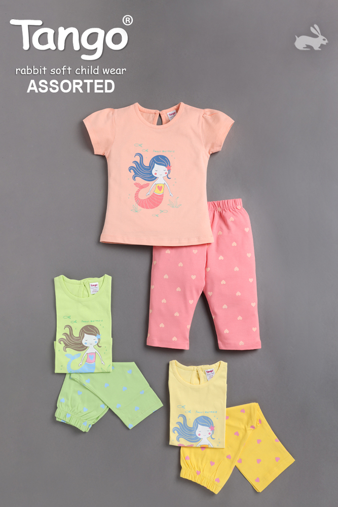 Girls Capri Set - Age Group: 2-8