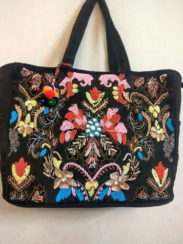 Black Beaded Bags