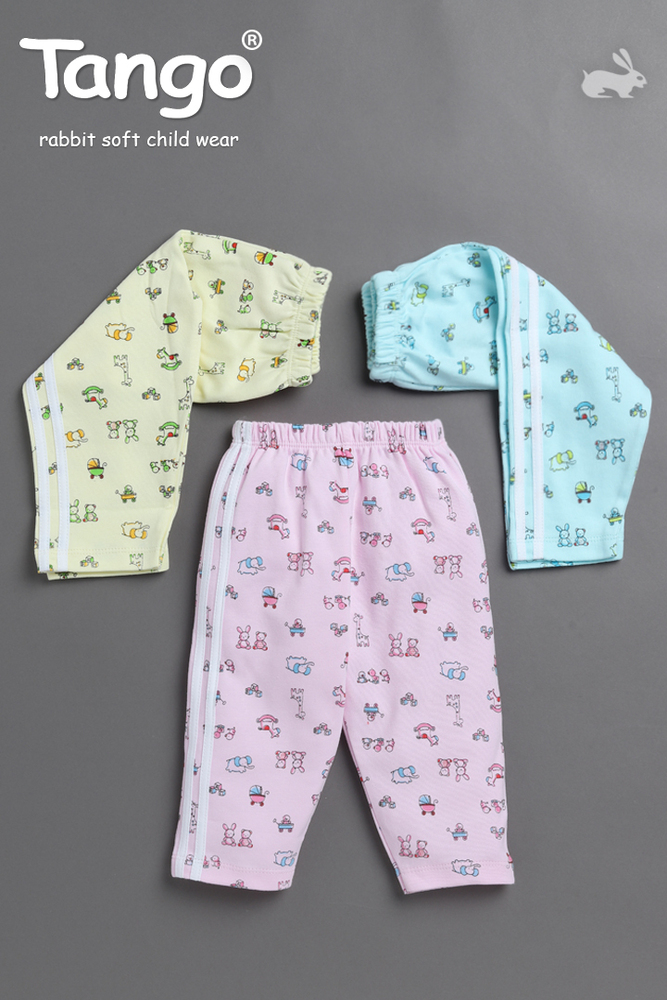 Pajamas Tracks and Leggings - Cotton Material, Sizes S to XL, Red and White Printed Pattern | Ethnic Style for Girls Ages 2-8, Washable Comfort