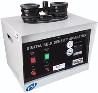 Bulk Density Apparatus - Stainless Steel, Automatic Operation | Microcontroller-based Digital Display, Accurate Results, Dual Cylinder Holders