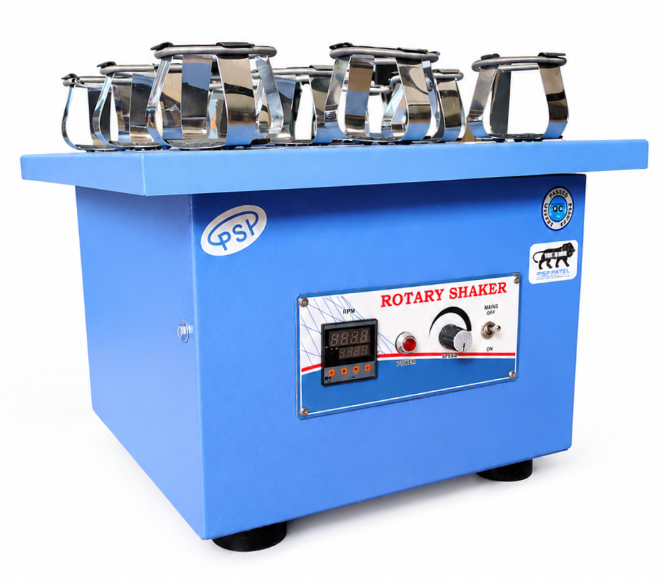 Rotary Flask Shaker - Equipment Materials: Mild Steel