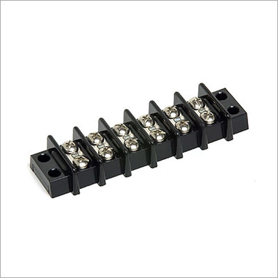 Cable Terminal Blocks - Plastic Metal 75x15x10 mm 10A 300V 6-Terminals | Secure Durable Easy Installation Versatile Use