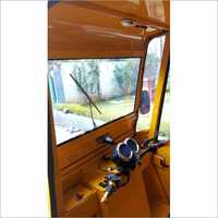 Electric Battery Rickshaw - Lead-acid, Orange Color | 1.5kw Motor Power, 3-4 Passenger Capacity, 500kg Load, Low Noise, Zero Pollution, Easy Operation