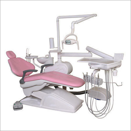 Dental Chair (Hercules) - PU Leather, Steel, 1700x750x1200mm, Pink | Ergonomic Design, Patient Comfort, Adjustable, Load Capacity 200kg