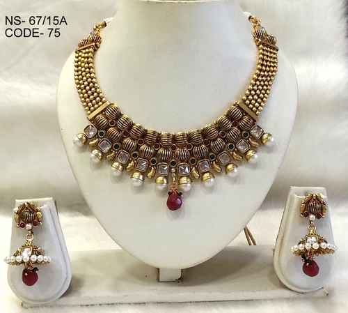 Copper Alloy Necklace Set